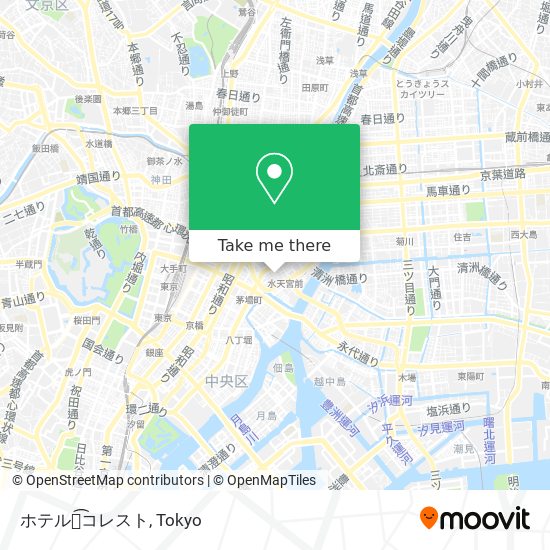 ホテル・͡コレスト map