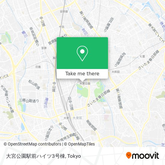 大宮公園駅前ハイツ3号棟 map