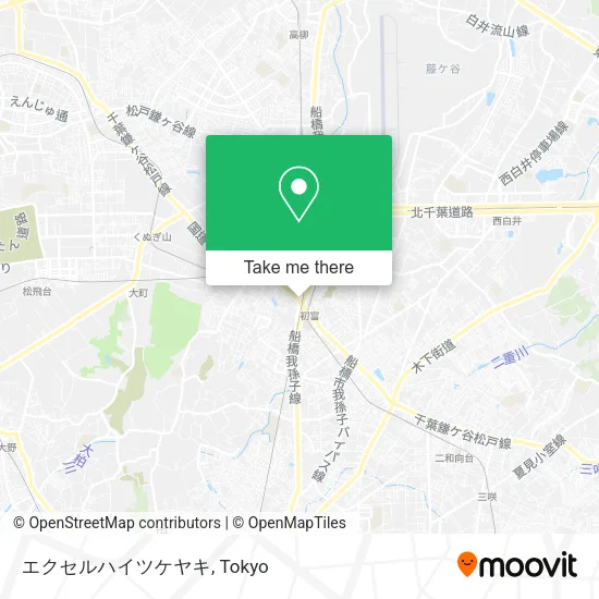 エクセルハイツケヤキ map