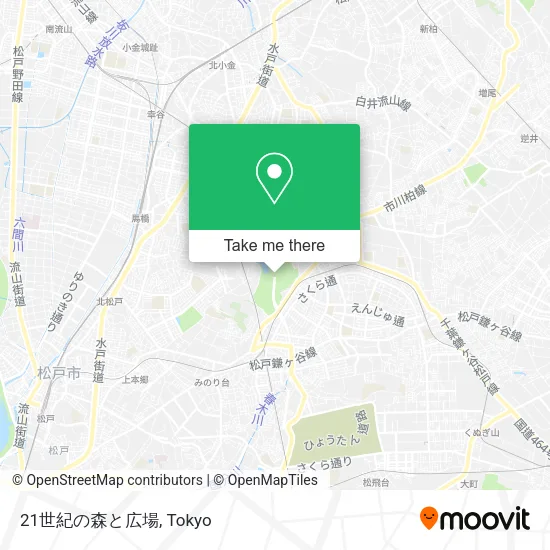21世紀の森と広場 map