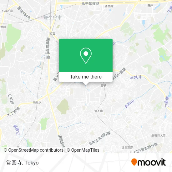 常圓寺 map
