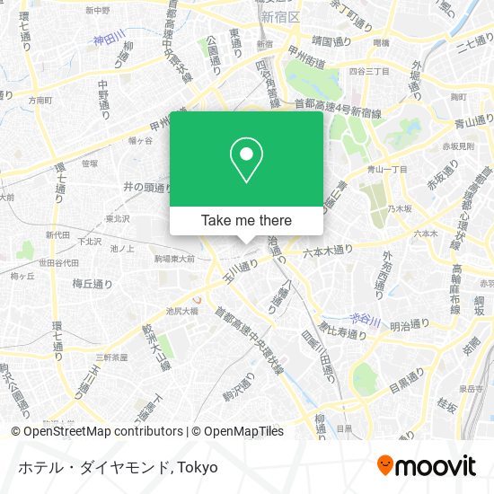 ホテル・ダイヤモンド map