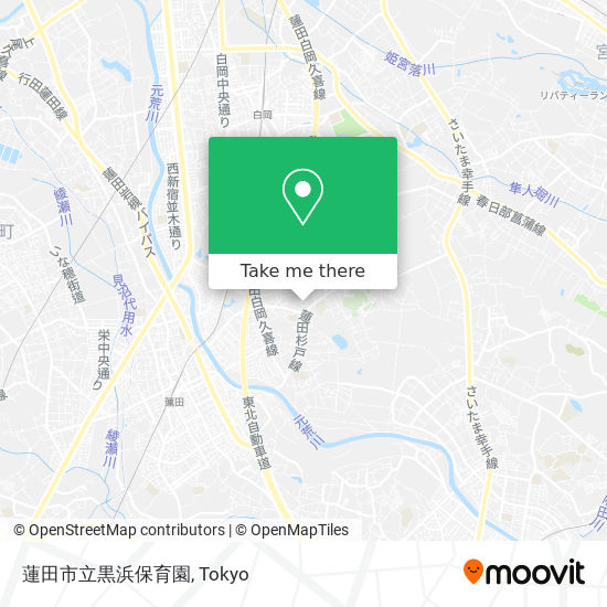 蓮田市立黒浜保育園 map