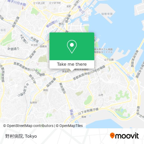 野村病院 map