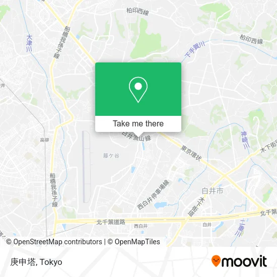 庚申塔 map