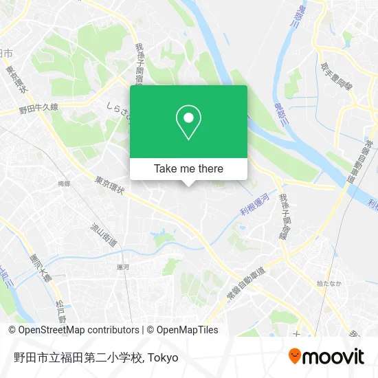 野田市立福田第二小学校 map