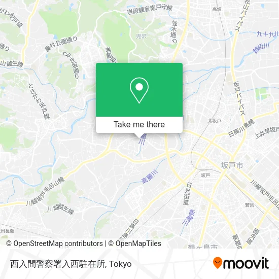 西入間警察署入西駐在所 map