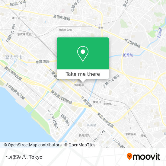 つぼみ八 map