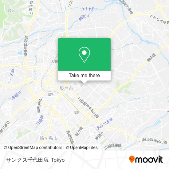 サンクス千代田店 map