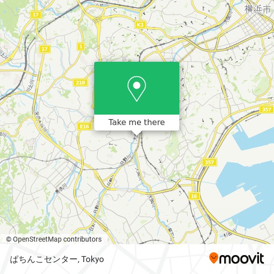 ぱちんこセンター map