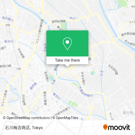 石川梅吉商店 map