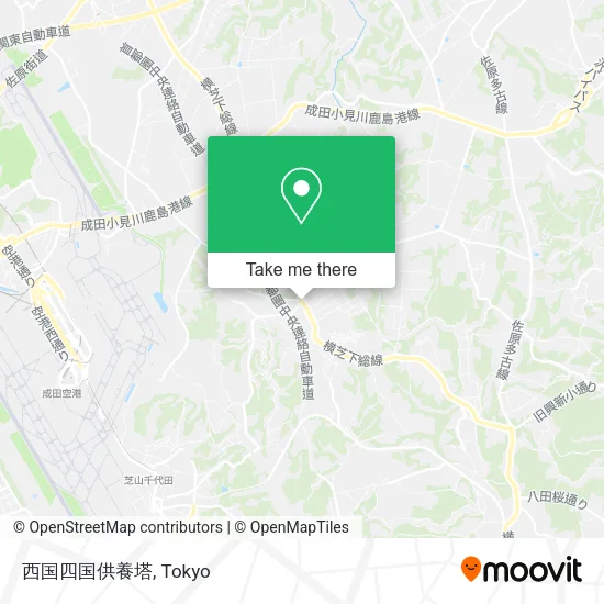 西国四国供養塔 map