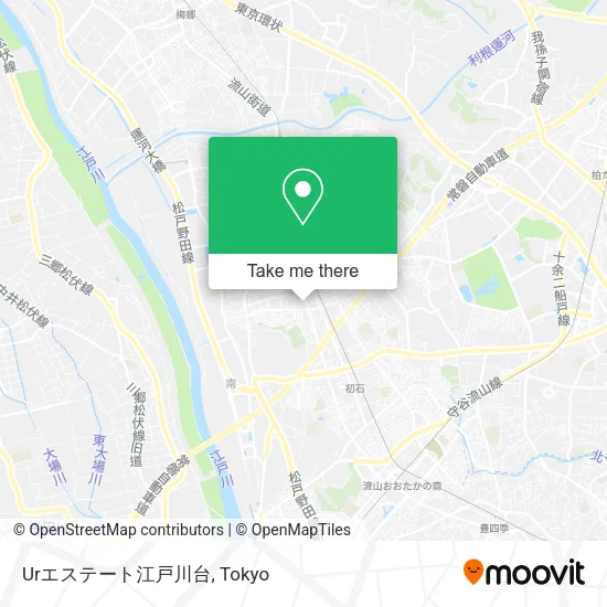 Urエステート江戸川台 map