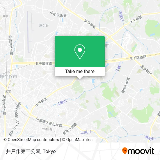 井戸作第二公園 map