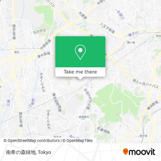 南希の森緑地 map