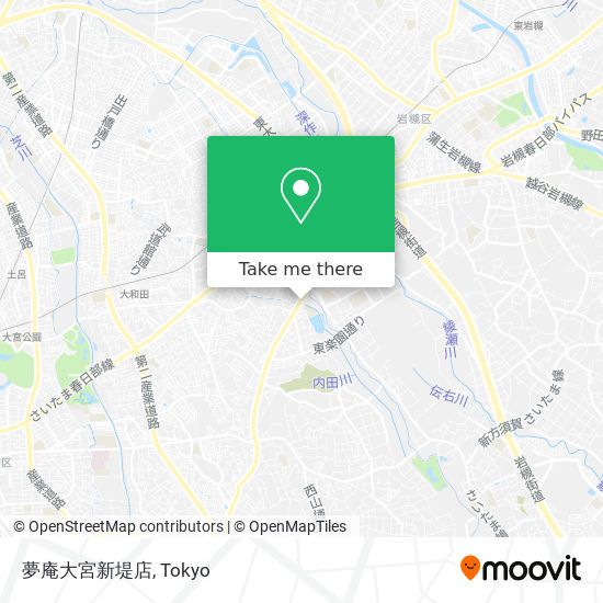 夢庵大宮新堤店 map