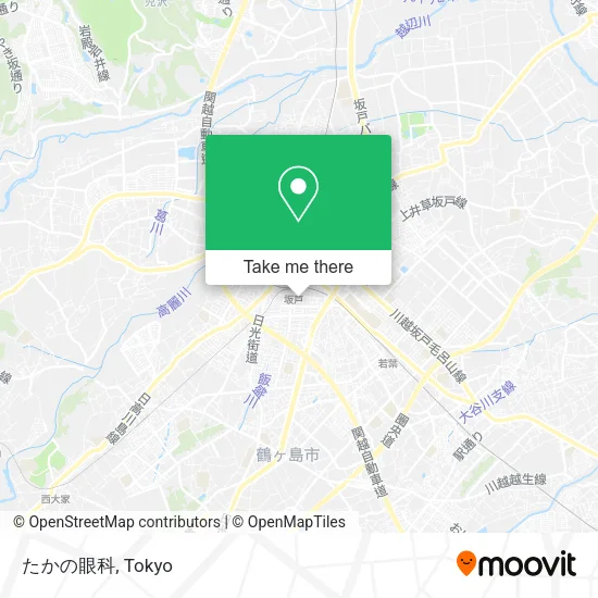 たかの眼科 map