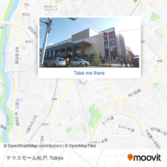 テラスモール松戸 map
