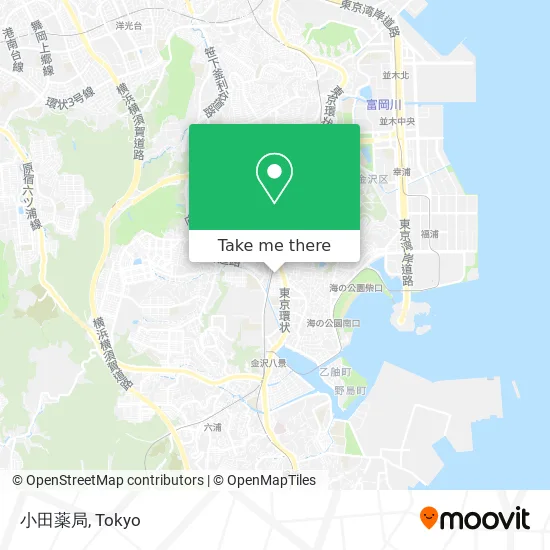 小田薬局 map