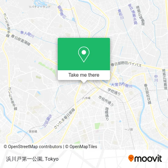 浜川戸第一公園 map