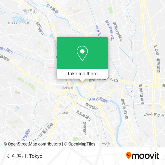 くら寿司 map
