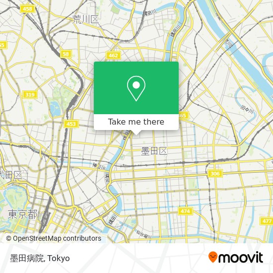 墨田病院 map