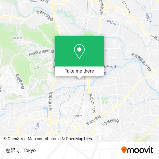 慈眼寺 map