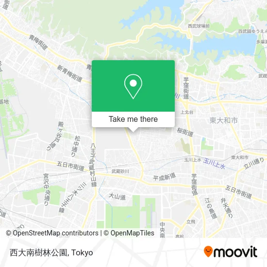 西大南樹林公園 map