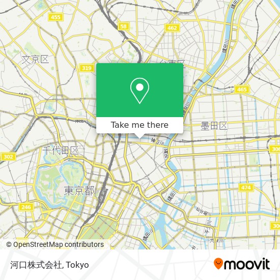河口株式会社 map