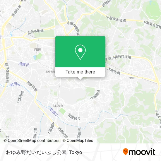 おゆみ野だいだいぶし公園 map