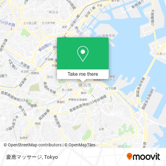 慶應マッサージ map