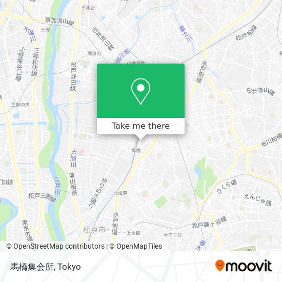 馬橋集会所 map