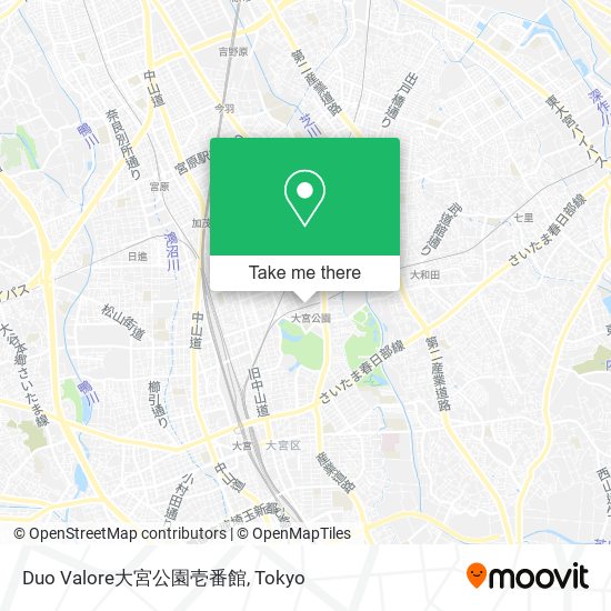 Duo Valore大宮公園壱番館 map