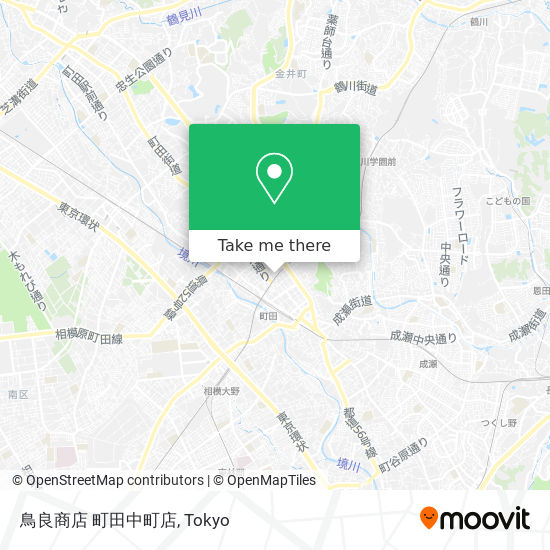 鳥良商店 町田中町店 map