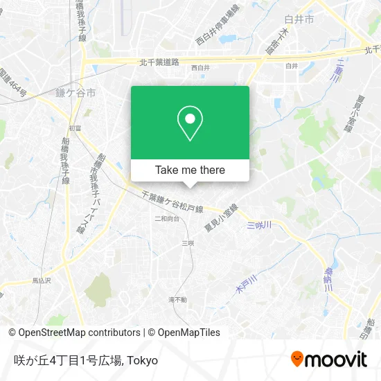 咲が丘4丁目1号広場 map