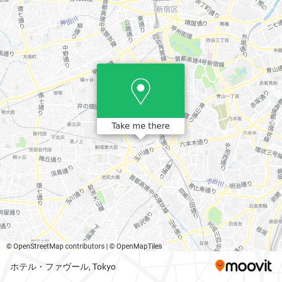 ホテル・ファヴール map