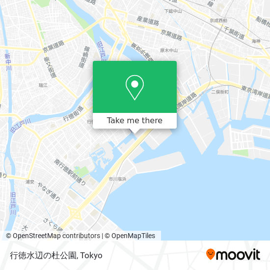 行徳水辺の杜公園 map