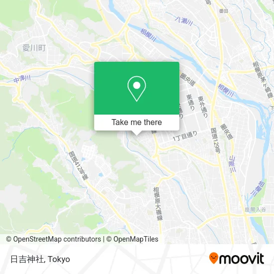 日吉神社 map