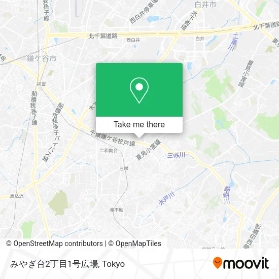 みやぎ台2丁目1号広場 map