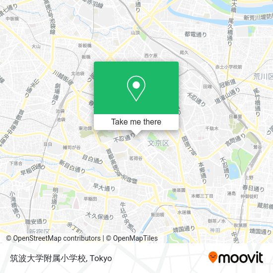 筑波大学附属小学校 map