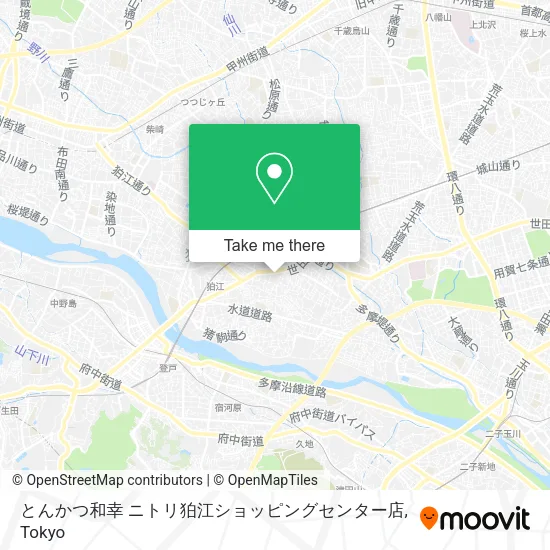 とんかつ和幸 ニトリ狛江ショッピングセンター店 map