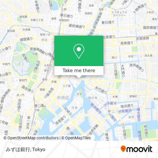 みずほ銀行 map