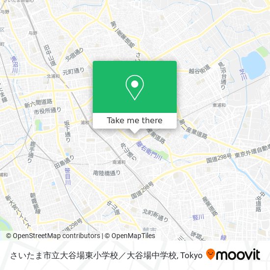 さいたま市立大谷場東小学校／大谷場中学校 map
