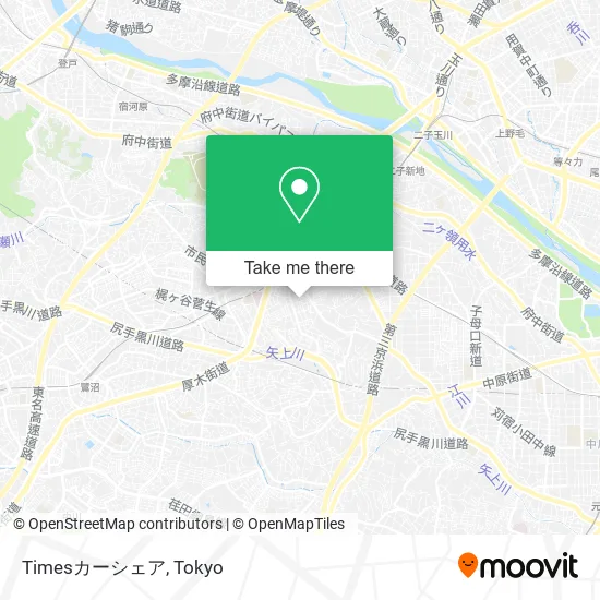 Timesカーシェア map