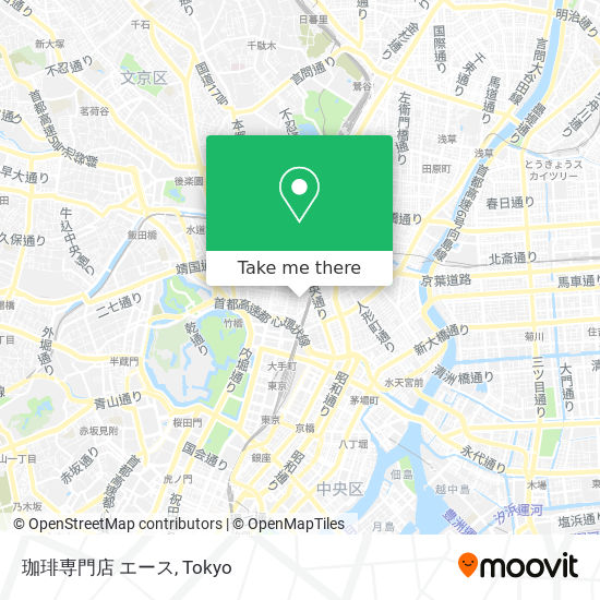 珈琲専門店 エース map