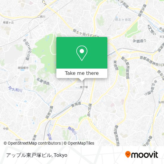 アップル東戸塚ビル map