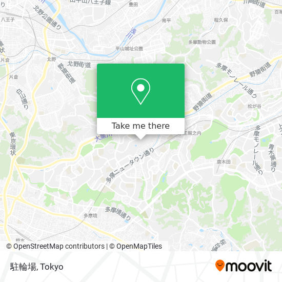 駐輪場 map