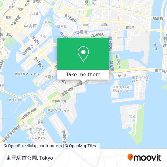 東雲駅前公園 map