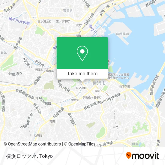 横浜ロック座 map
