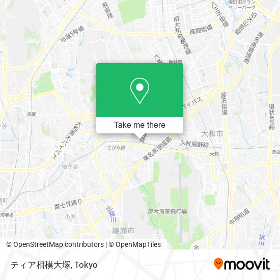 ティア相模大塚 map